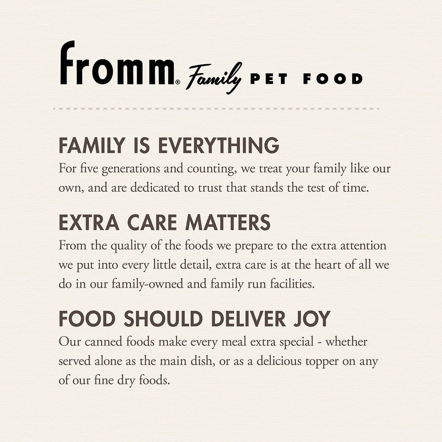 Fromm Cat Grain Free Venison & Beef PÂTÉ(5.5 OZ Canned)