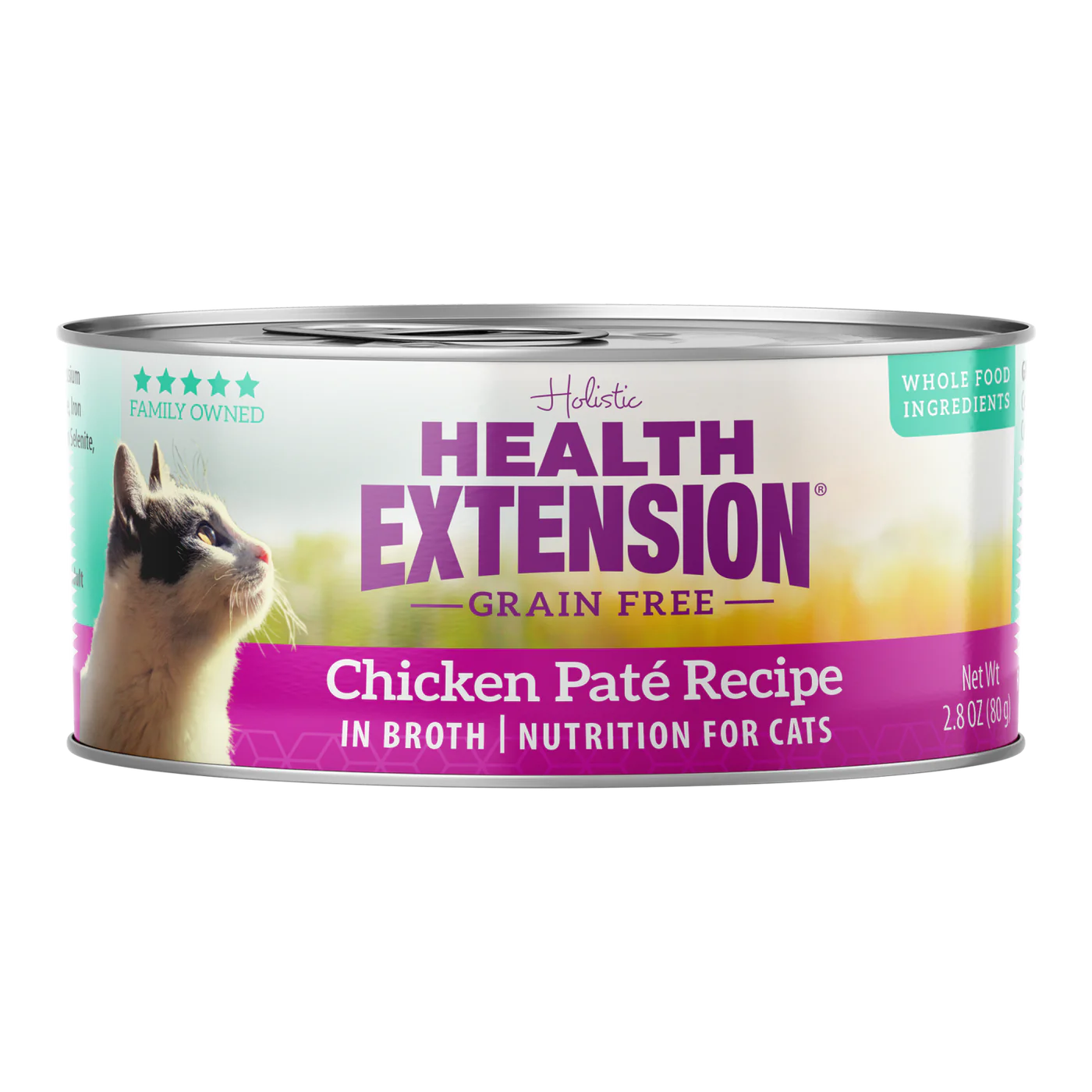Health Extension Cat Grain Free Chicken Paté(2.8 OZ Canned)
