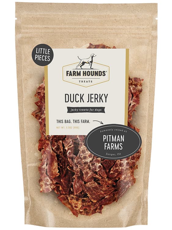 Farm Hounds Duck Jerky (3.5 OZ Bag)