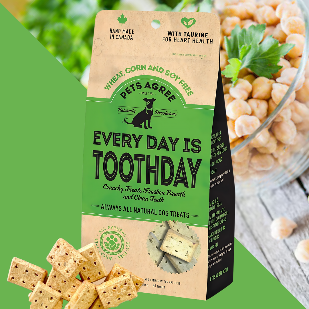 Mint & Parsley Dog Biscuit Treats: Breath-Freshening
