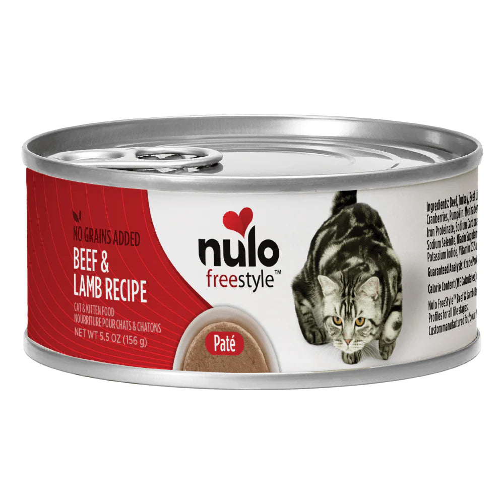 Nulo Cat Grain Free Beef & Lamb(5.5 OZ Canned)
