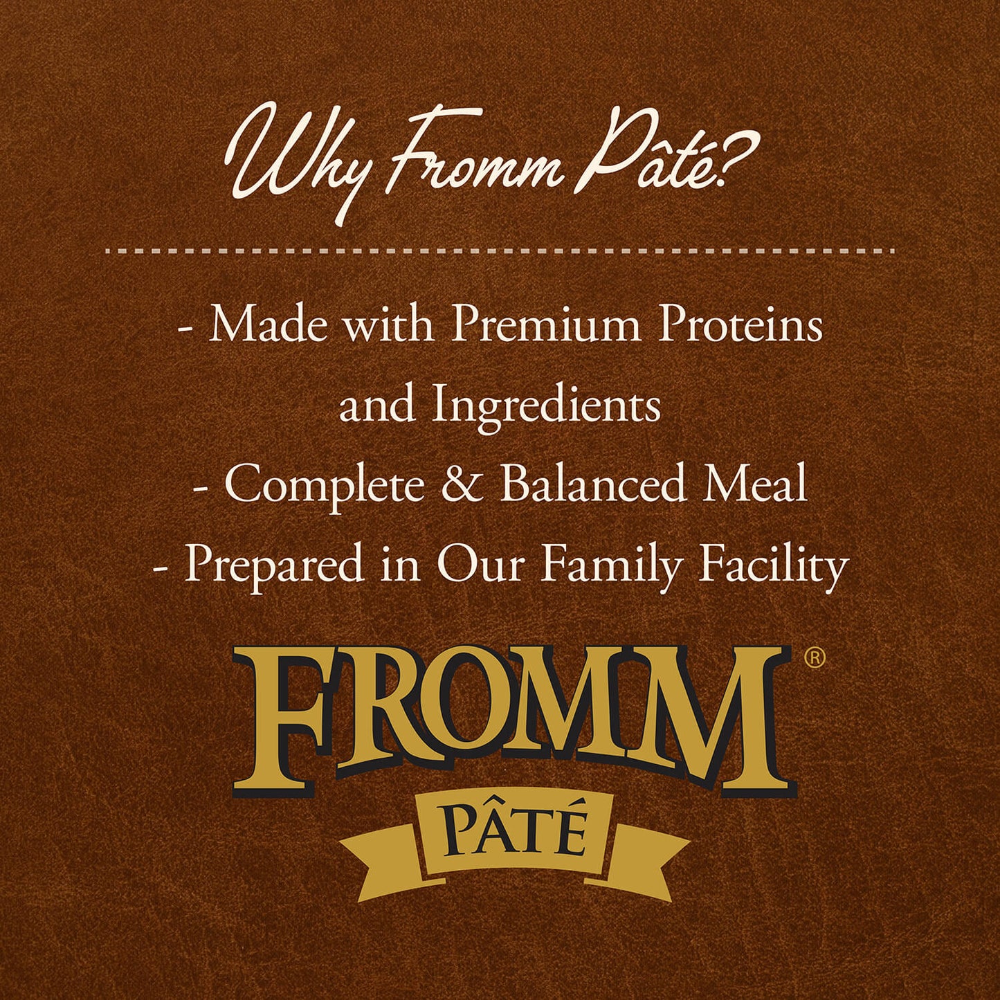 Fromm Cat Grain Free Venison & Beef PÂTÉ(5.5 OZ Canned)
