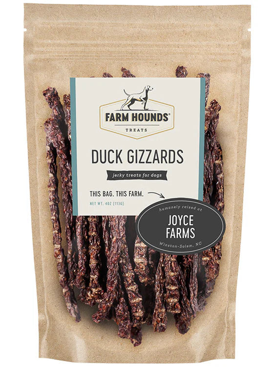 Farm Hounds Duck Gizzard (4 OZ Bag)