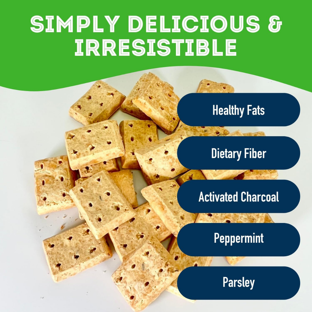 Mint & Parsley Dog Biscuit Treats: Breath-Freshening