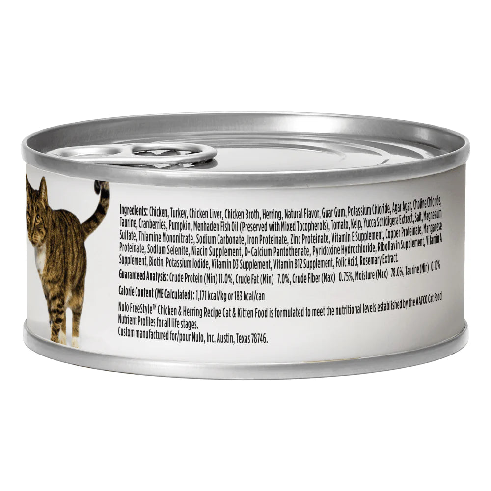 Nulo Cat Grain Free Chicken & Herring(5.5 OZ Canned)
