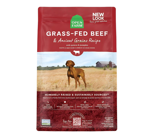 Open Farm Dog Grass-Fed Beef & Ancient Grains Dry