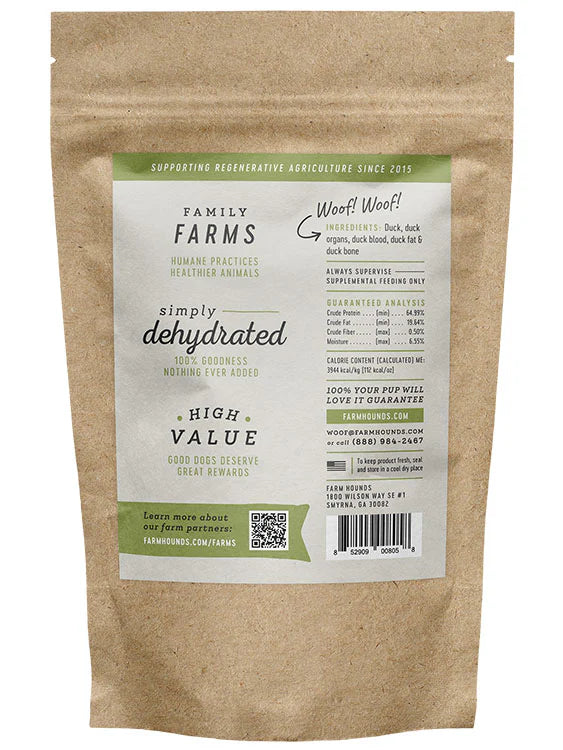 Farm Hounds Duck Strips (4.5 OZ Bag)