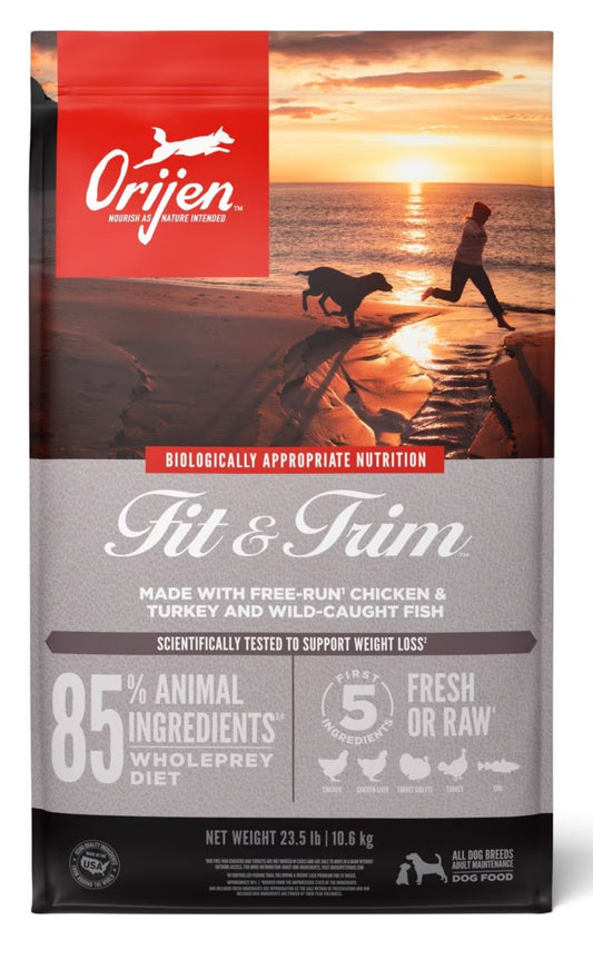 ORIJEN Fit & Trim Grain Free Dog Food 4.5lb