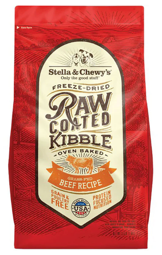 Stella & Chewy's Raw Coated Kibble Beef Recipe 10lb
