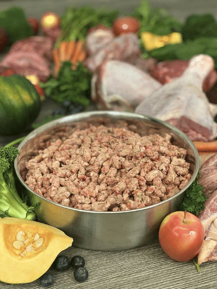 OC Raw Beef & Produce Rox (7lb)