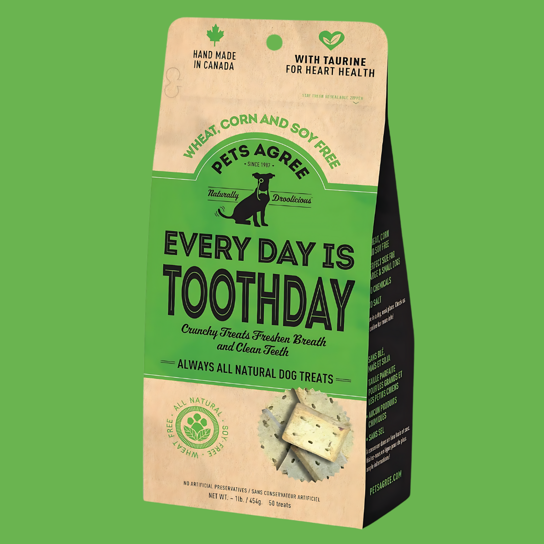 Mint & Parsley Dog Biscuit Treats: Breath-Freshening