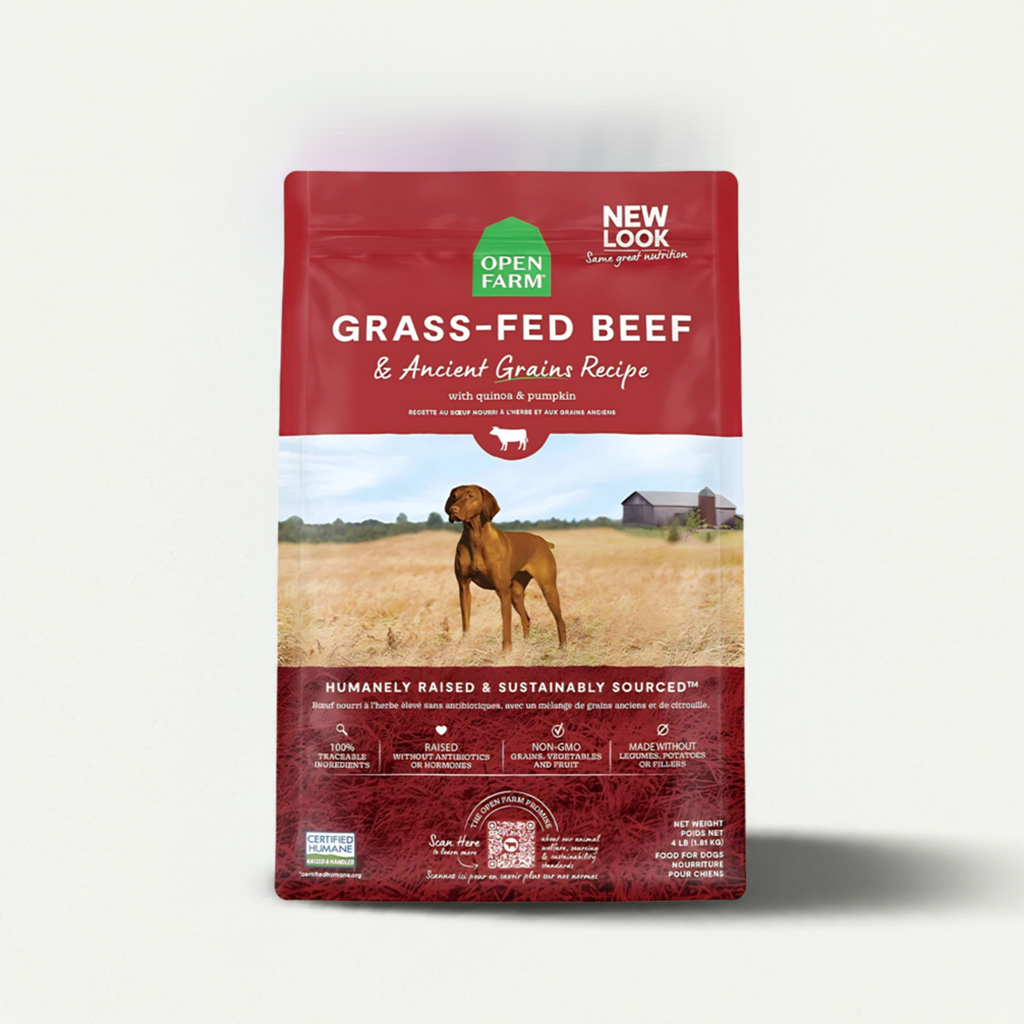 Open Farm Dog Grass-Fed Beef & Ancient Grains Dry