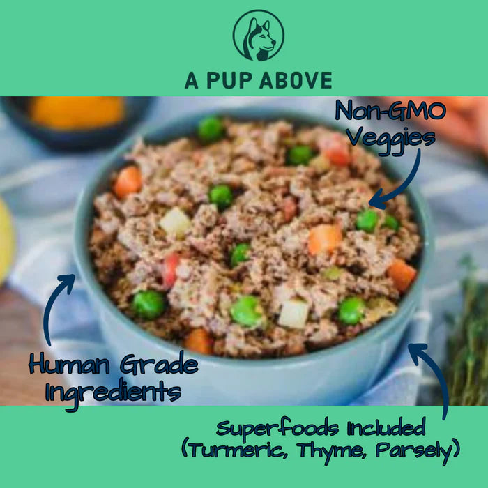 A Pup Above Chicka Chicka Bow Wow Sous Vide Gently Cooked Frozen (1lb)