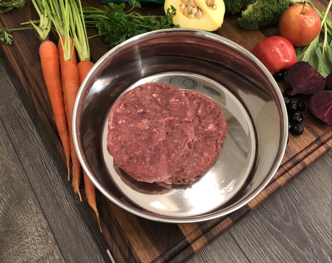 OC Raw Turkey & Produce 12 Patties (6LB)