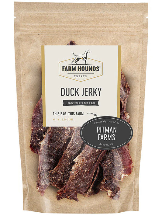 Farm Hounds Duck Jerky (3.5 OZ Bag)