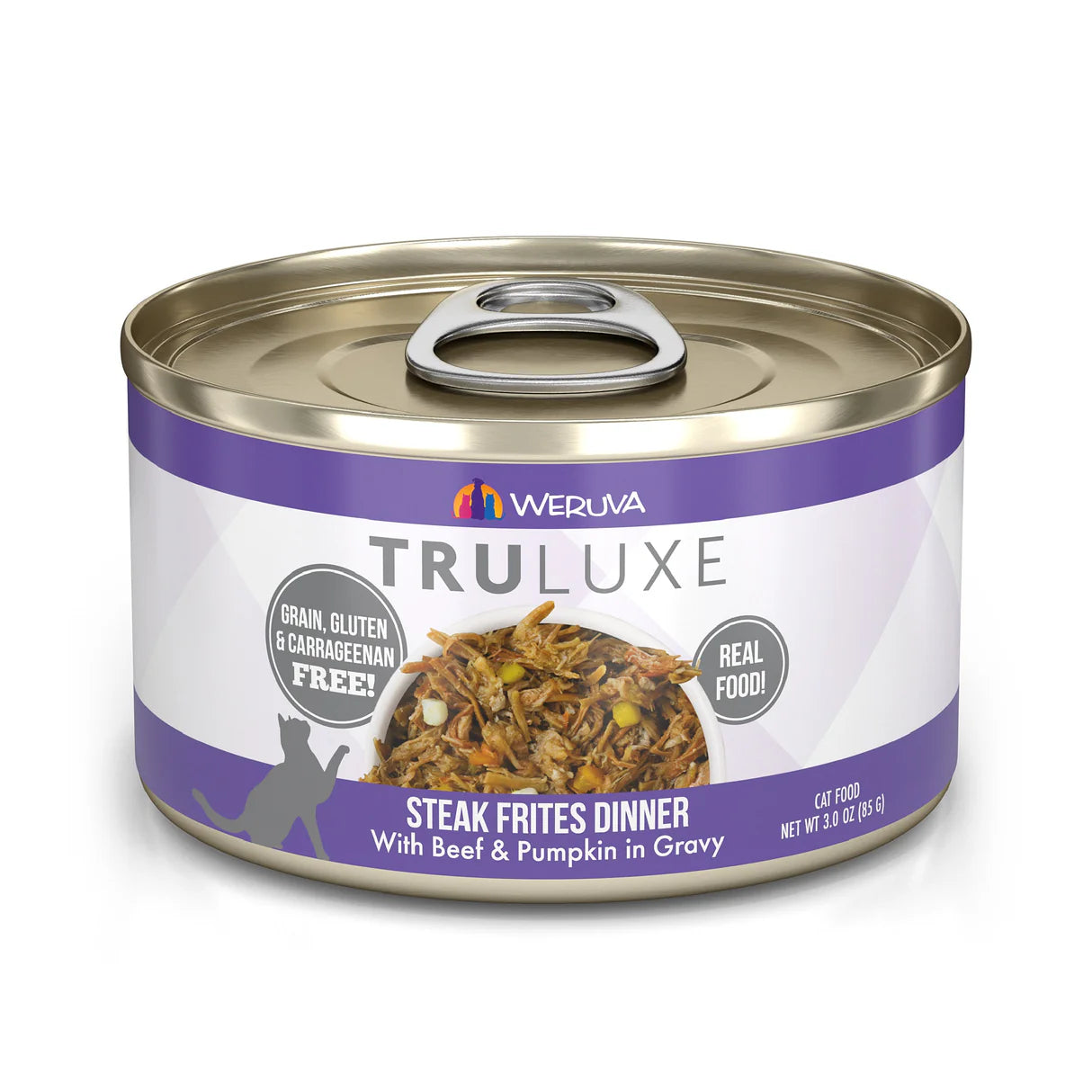 Truluxe Steak Frites Dinner Beef & Pumpkin in Gravy(3 OZ Canned)