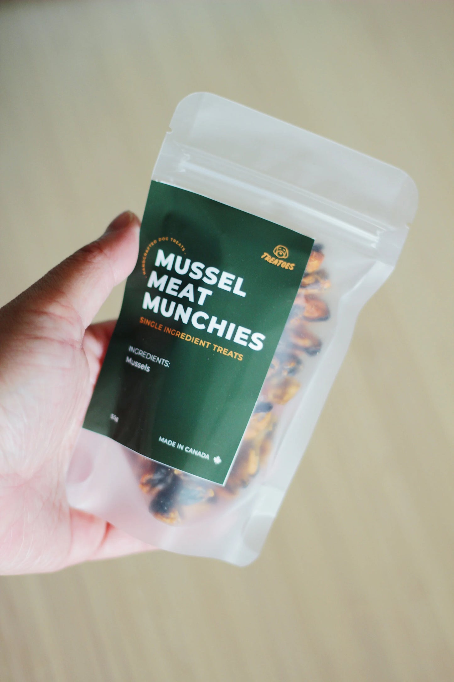 Treatos Mussel Meat Munchies (135g Bag)