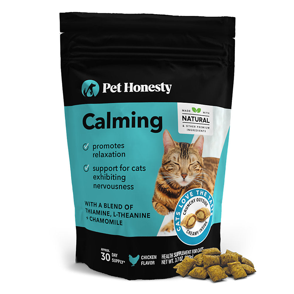 Pet Honesty Cat Calming Supplement Chicken(3.7 OZ Bag)