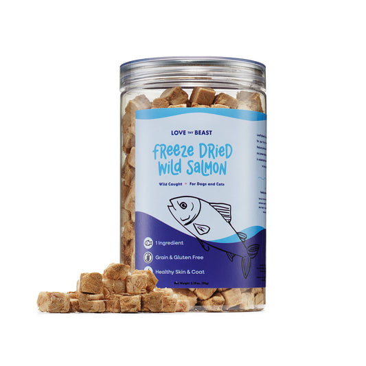 Freeze Dried Wild Salmon Cat & Dog Treats