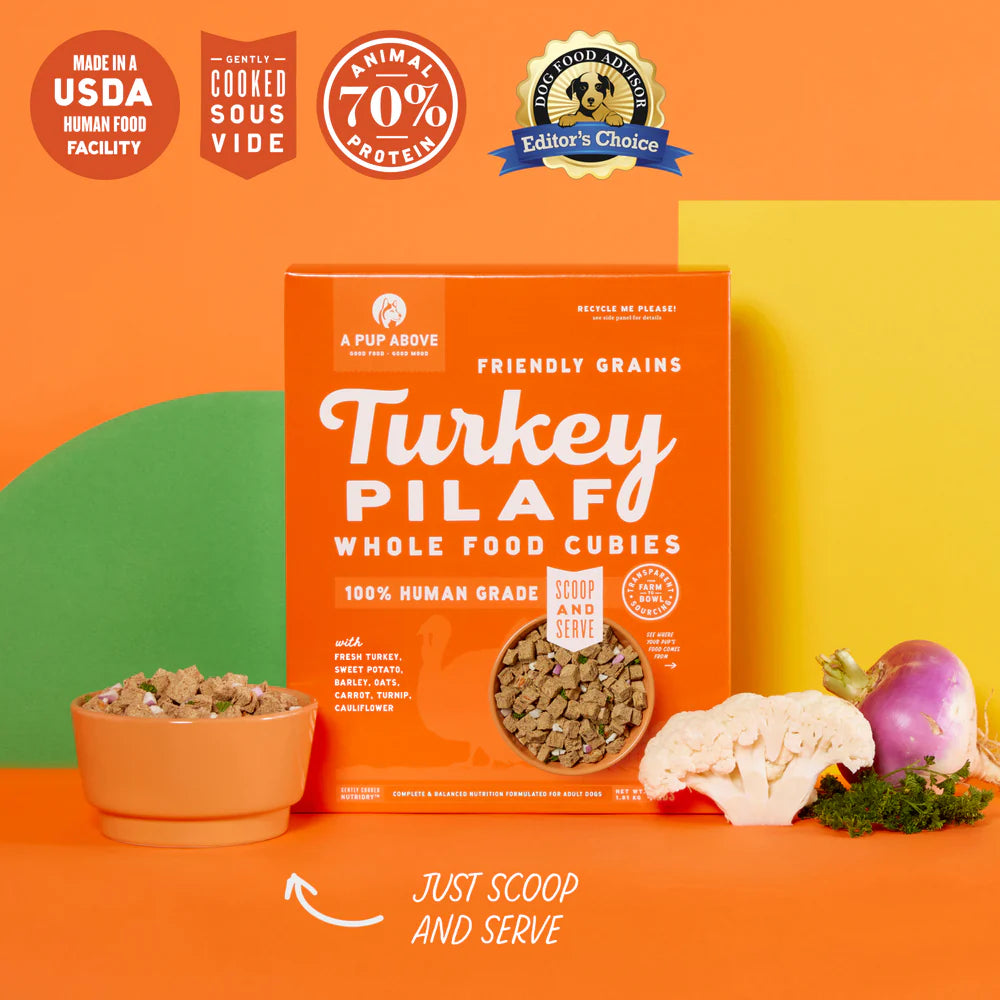 A Pup Above TURKEY PILAF(2.5 OZ )