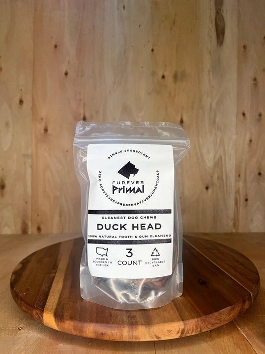 Furever Primal Dog Duck Head(0.5 OZ Bag)