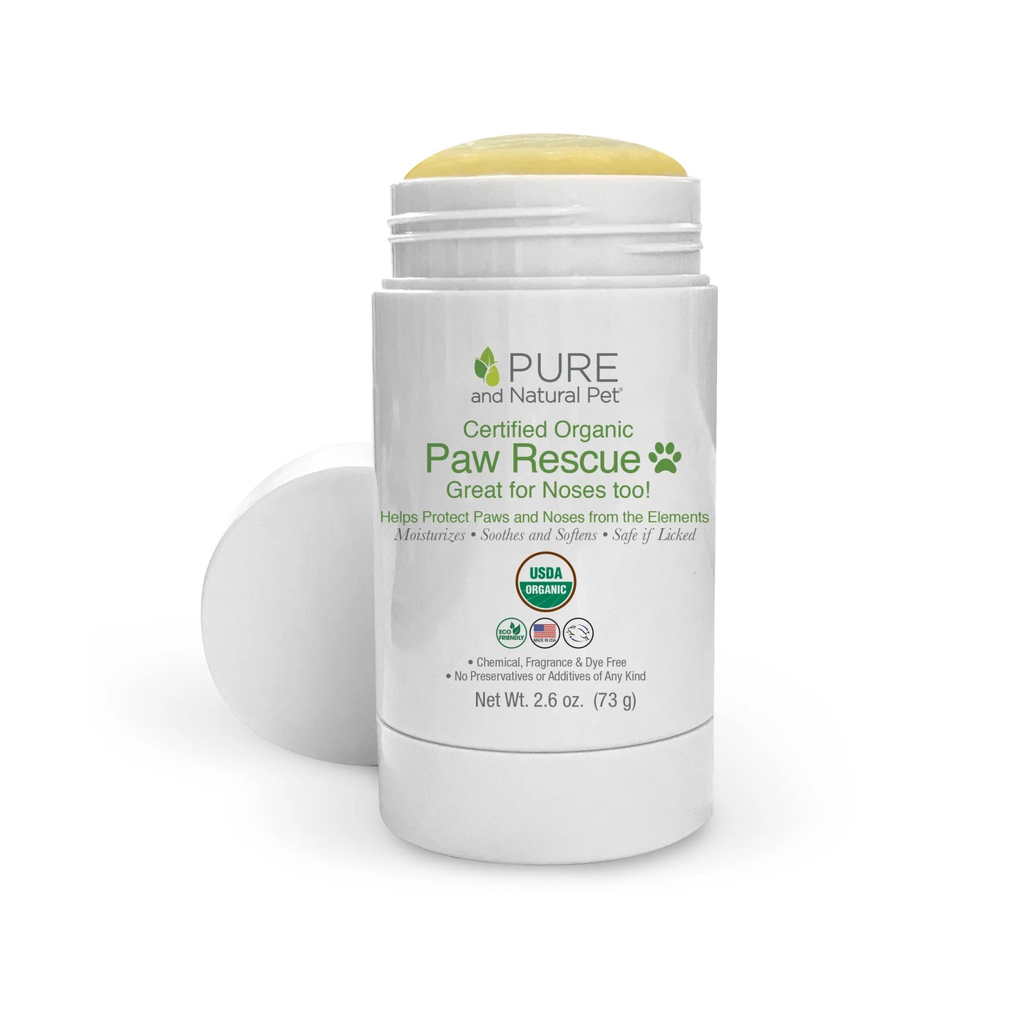 Pure and Natural Pet Organic Paw Rescue (Great for Noses too!)(3 OZ Bottle)