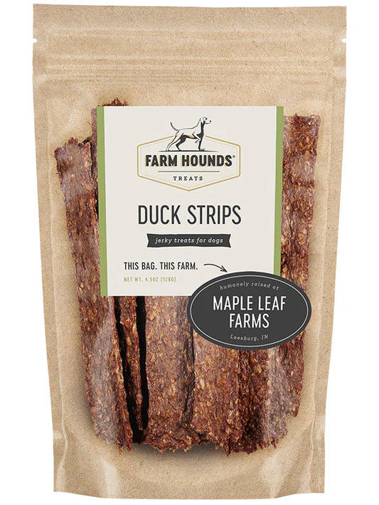 Farm Hounds Treats Duck Stripes (4.5 OZ Bag)