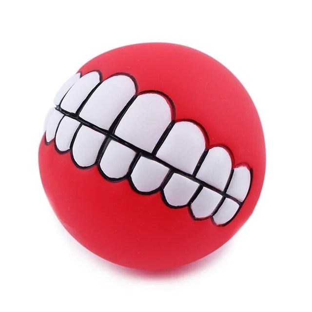 Ball Teeth Silicon Chew Toys for Large Breed Dog