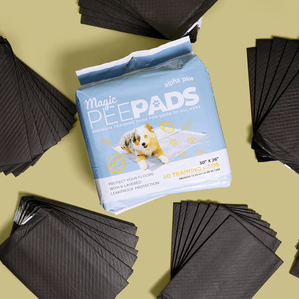 Alpha Paw Magic PeePads Premium Training Pads For Dogs Of All Ages(30X26 Pad Size)