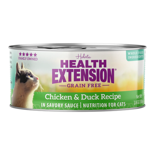 Health Extension Cat Grain Free Chicken & Duck(2.8 OZ Canned)