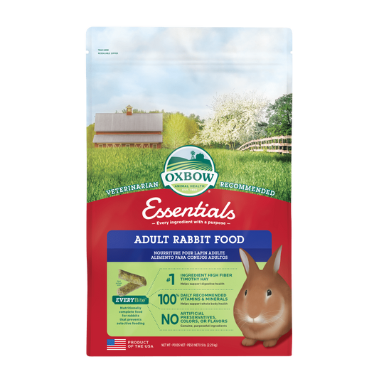 Oxbow Rabbit Essential Adult Food(4 LB Bag)