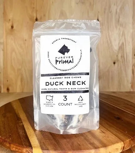 Furever Primal Dog Duck Neck