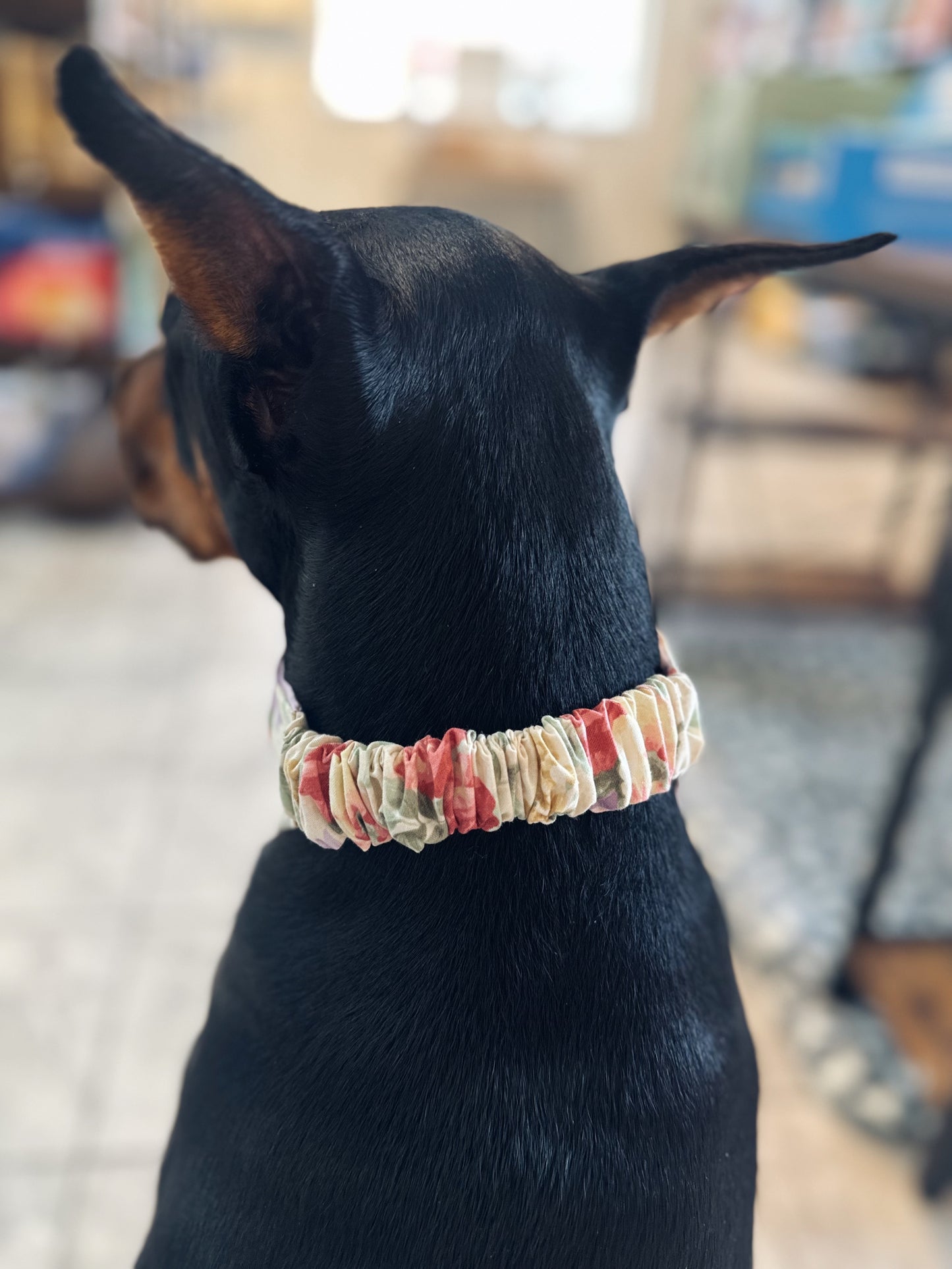 Flower Garden Scrunchie Bandanna