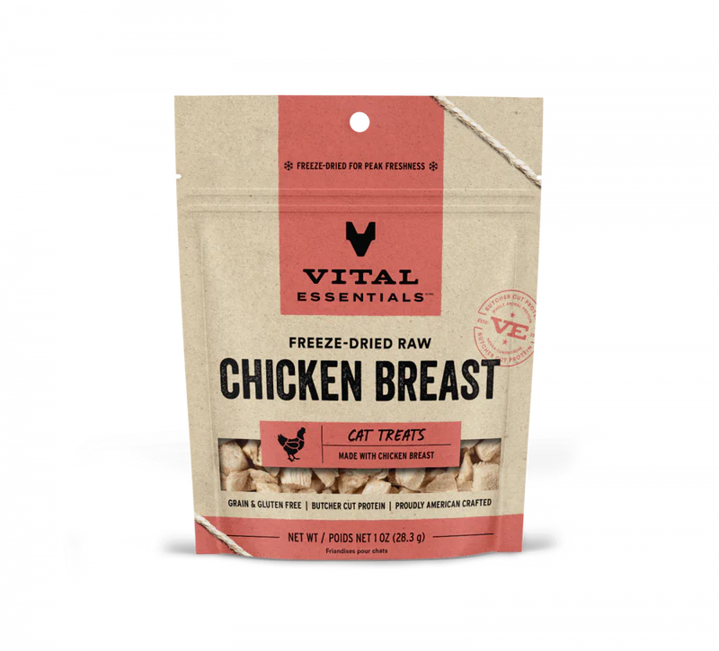 Vital Essential Cat Chicken Grain Free Freeze Dried(8 OZ)