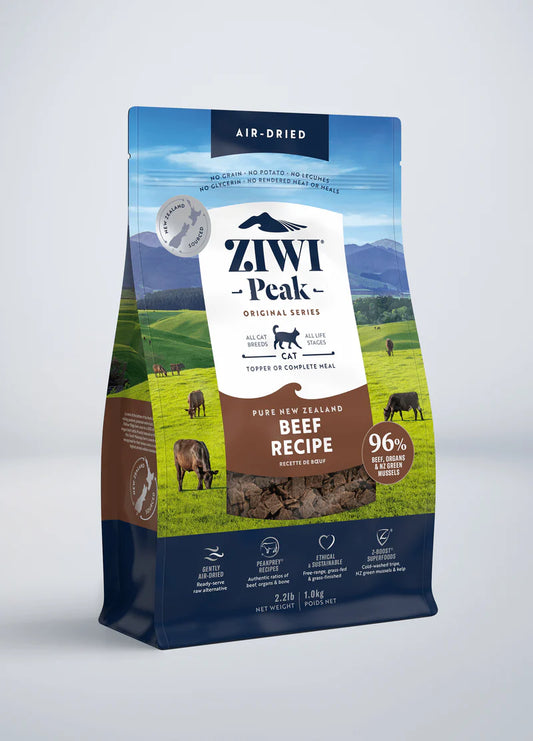 Ziwi Peak Cat Beef Air Dried(2.2 LB Bag)