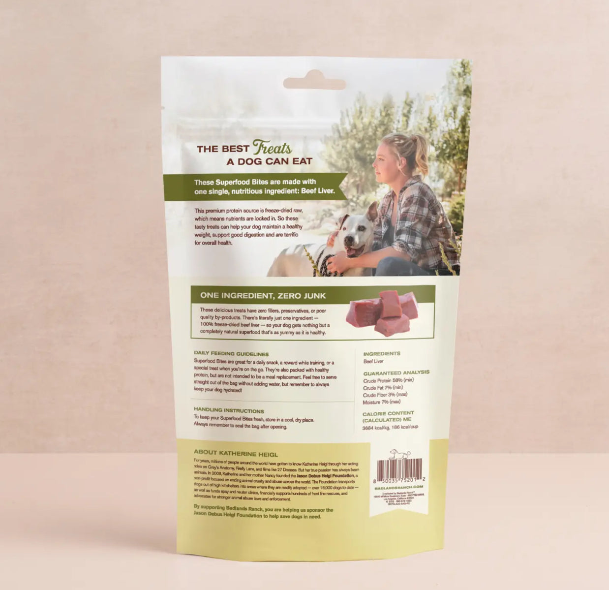 Badlands Ranch Superfood Bites- 100% Beef Liver Treats