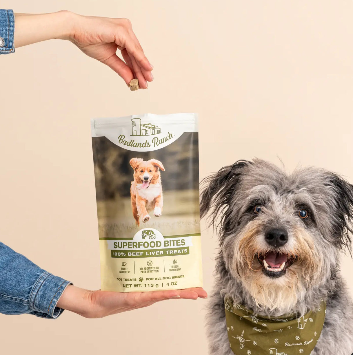 Badlands Ranch Superfood Bites- 100% Beef Liver Treats