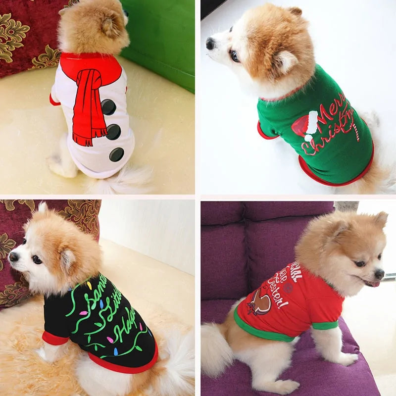 Christmas Shirts For Dogs