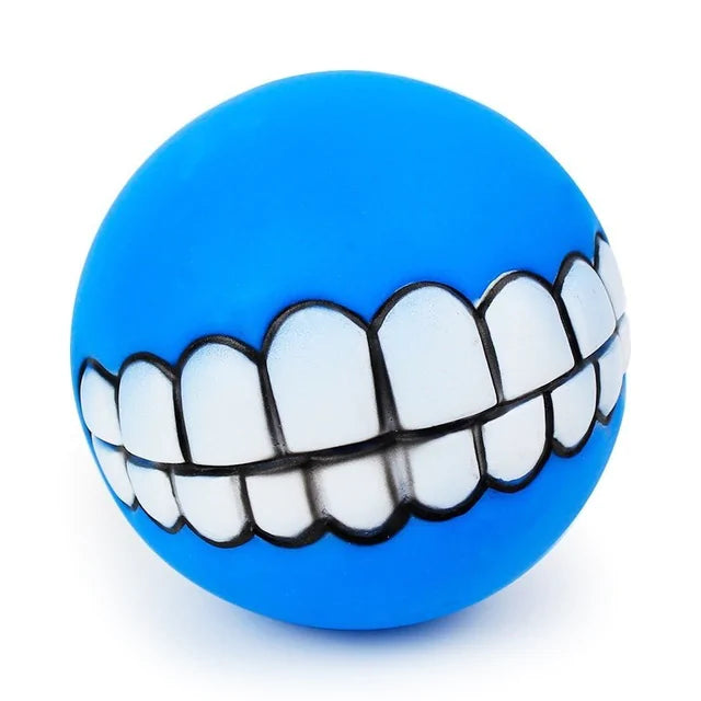 Ball Teeth Silicon Chew Toys for Large Breed Dog