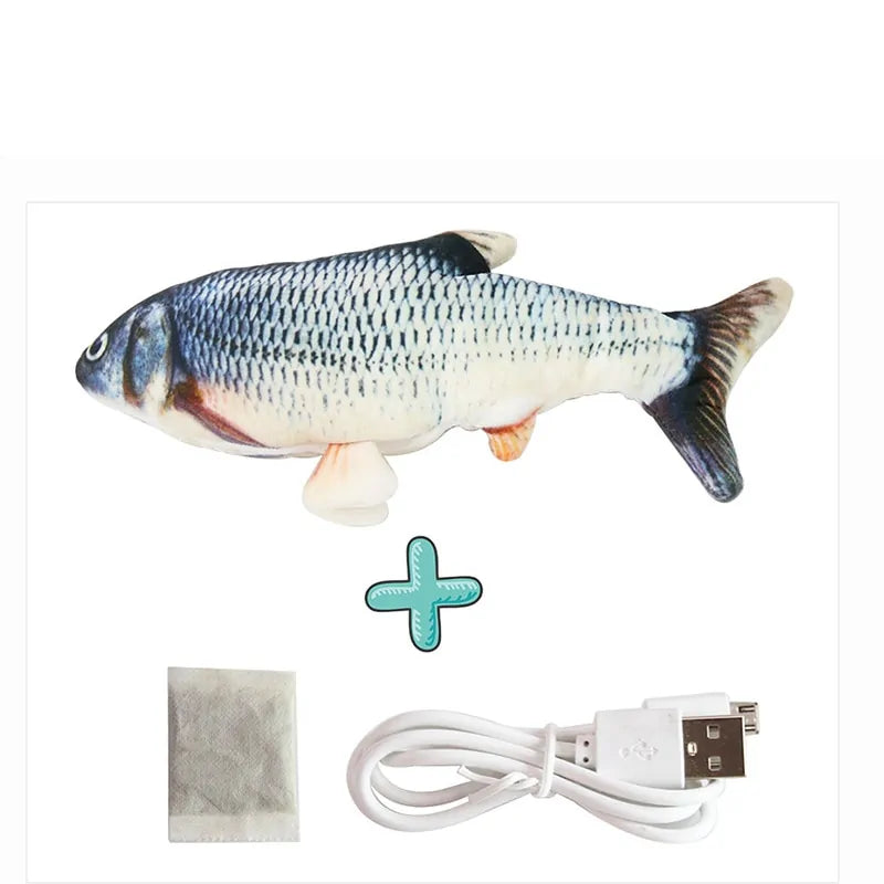 Realistic Fish Chew Toy for Cats