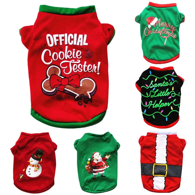 Christmas Shirts For Dogs