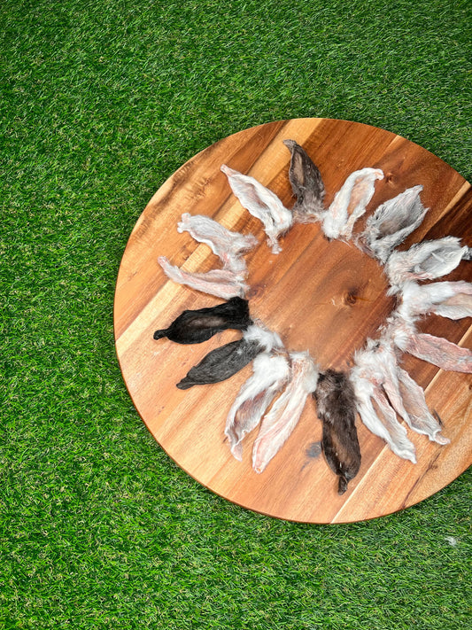 Rabbit Ear 150pc Bulk Dog Chew Natural Single Ingredient