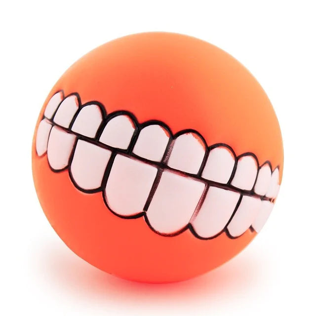 Ball Teeth Silicon Chew Toys for Large Breed Dog