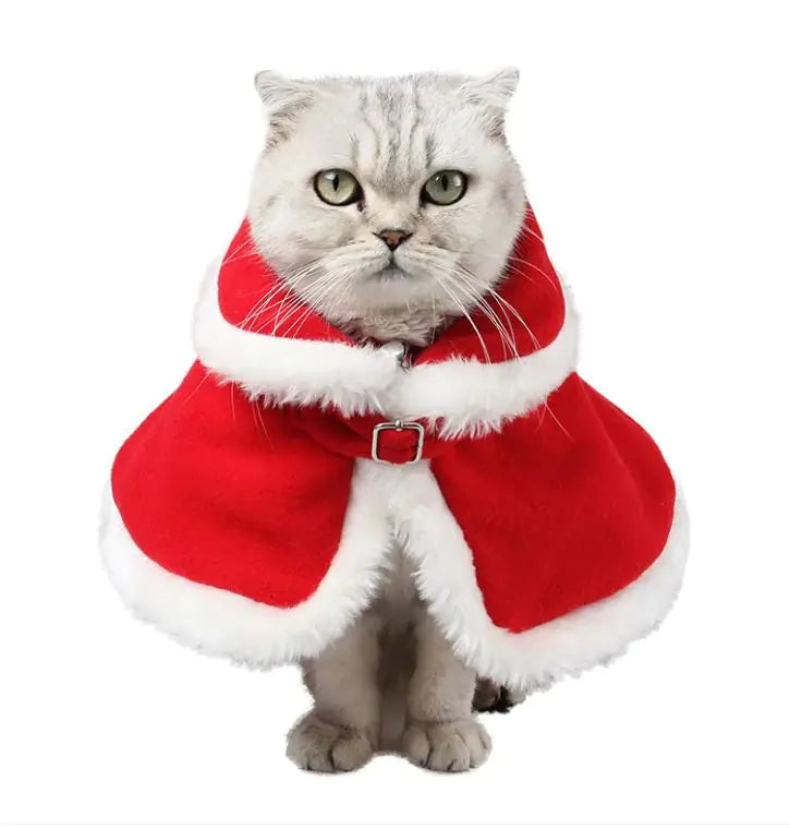 Christmas Cloak For Cats