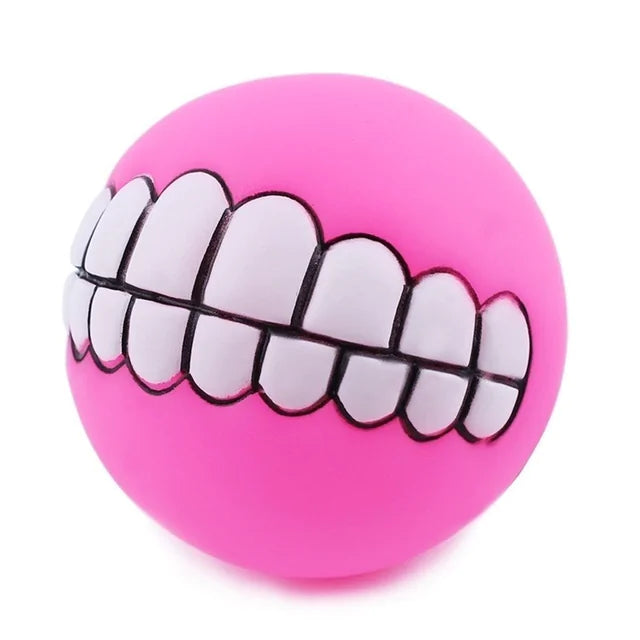 Ball Teeth Silicon Chew Toys for Large Breed Dog