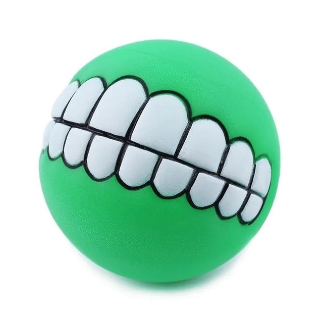 Ball Teeth Silicon Chew Toys for Large Breed Dog