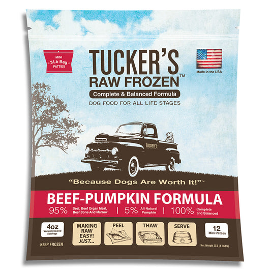 Tuckers Beef-Pumpkin (3LB)