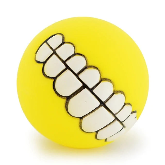 Ball Teeth Silicon Chew Toys for Large Breed Dog