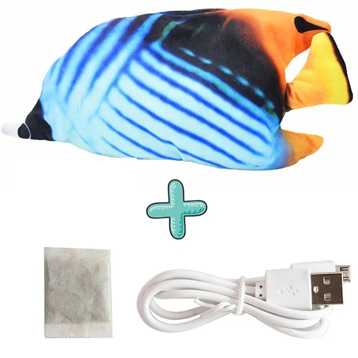 Realistic Fish Chew Toy for Cats