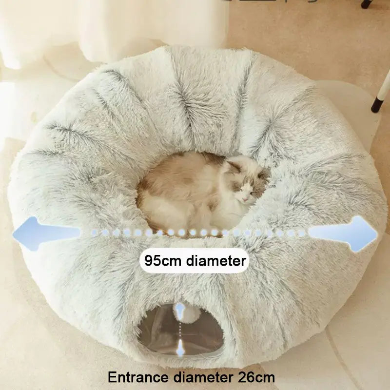 Cat Tunnel Bed